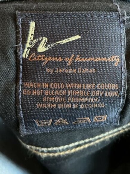 Citizens of Humanity Ingrid #002 Womens Low Waist Flare Jeans Blue Size 29 - Picture 2 of 13